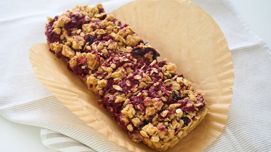 Barritas de Avena con Moras