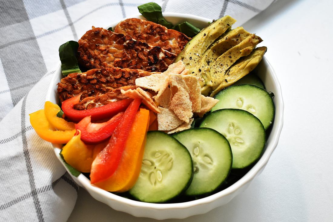 Ensalada de Tempeh