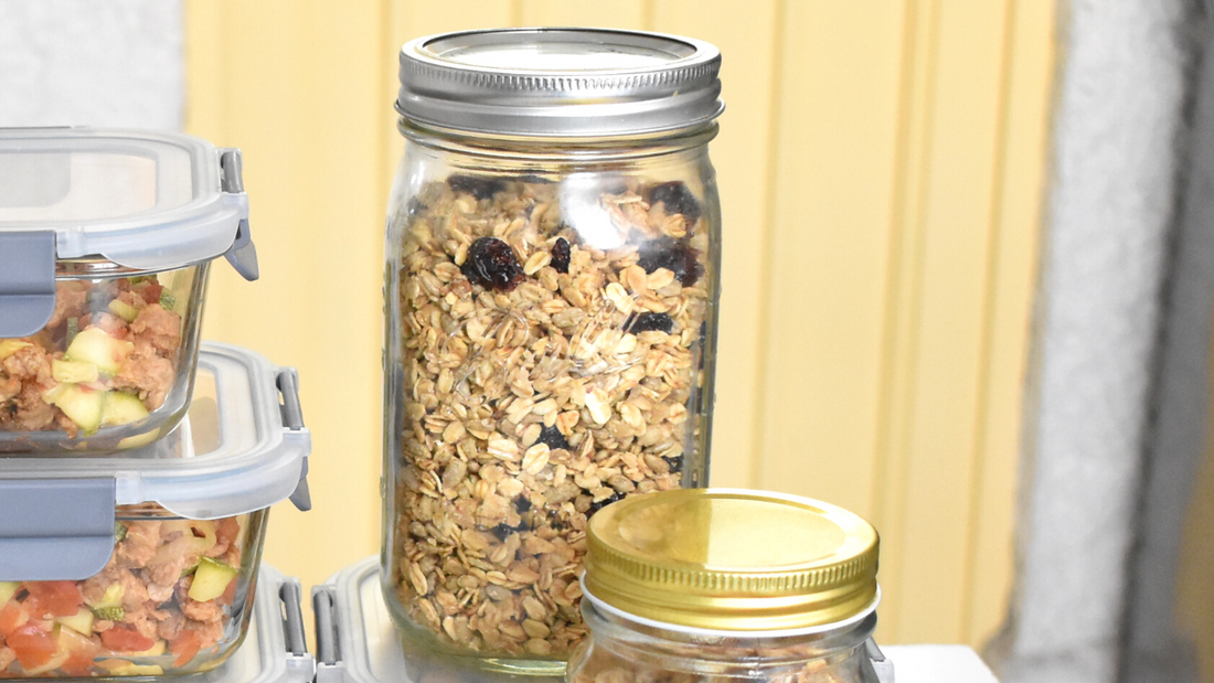 Granola básica en sartén