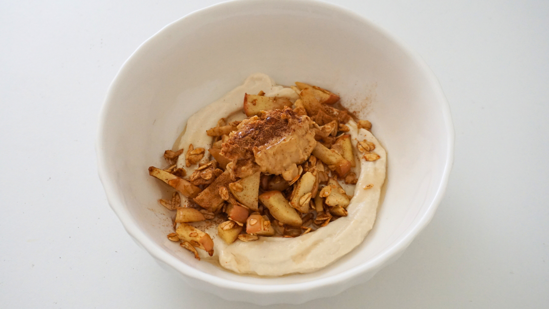 Crumble de Manzana con Yogurt