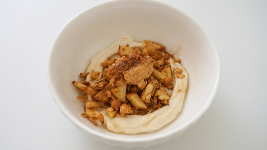 Crumble de Manzana con Yogurt