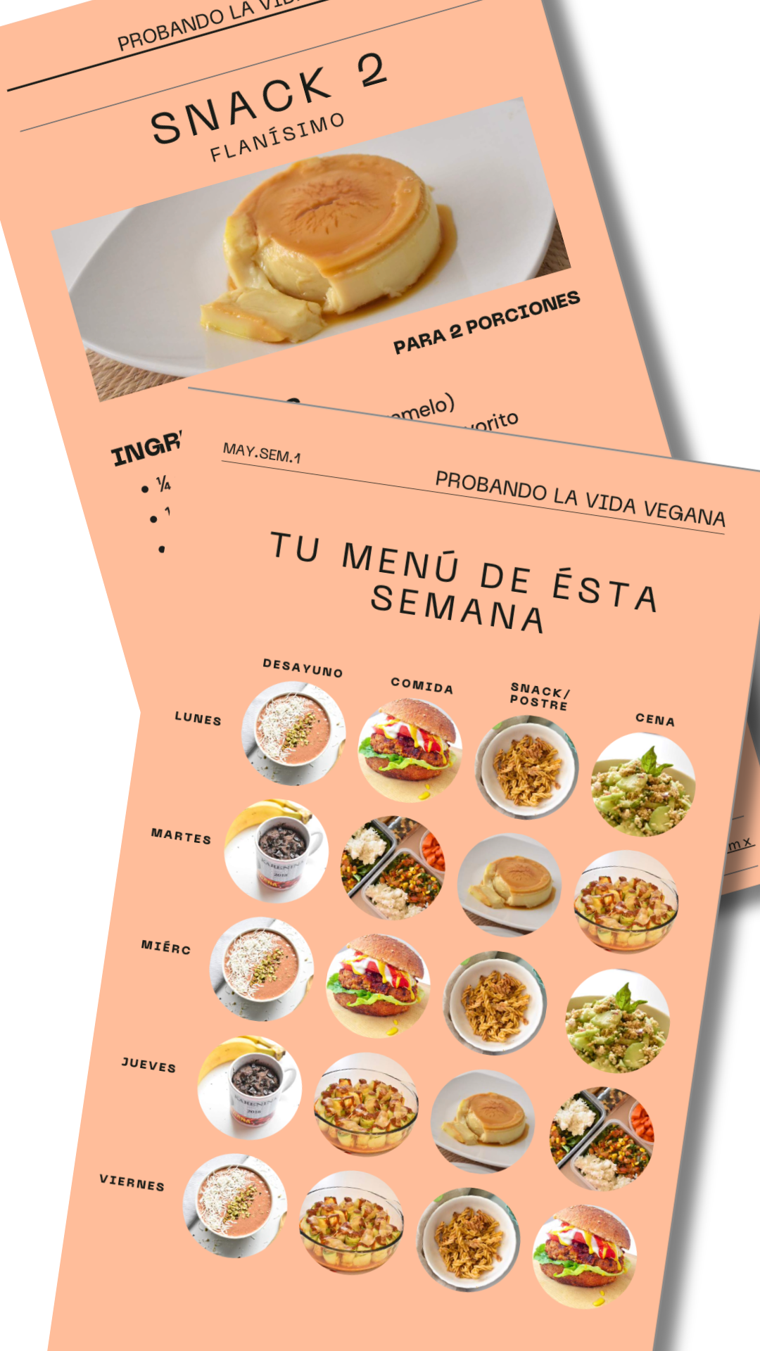 Menú Semanal (mayo semana 1)