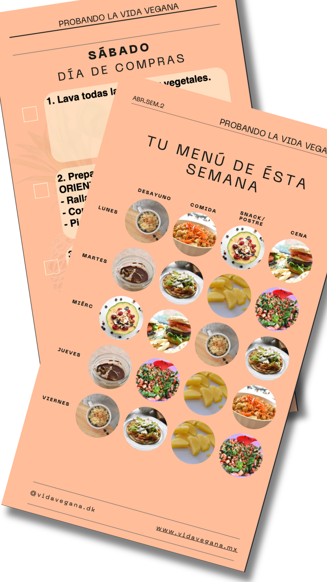 Menú Semanal (abril semana 2)