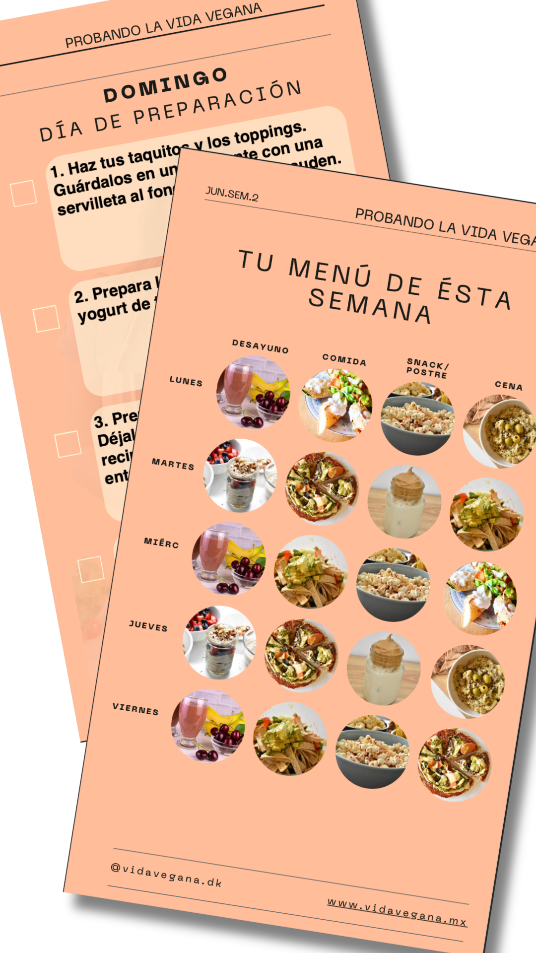 Menú Semanal (junio semana 2)
