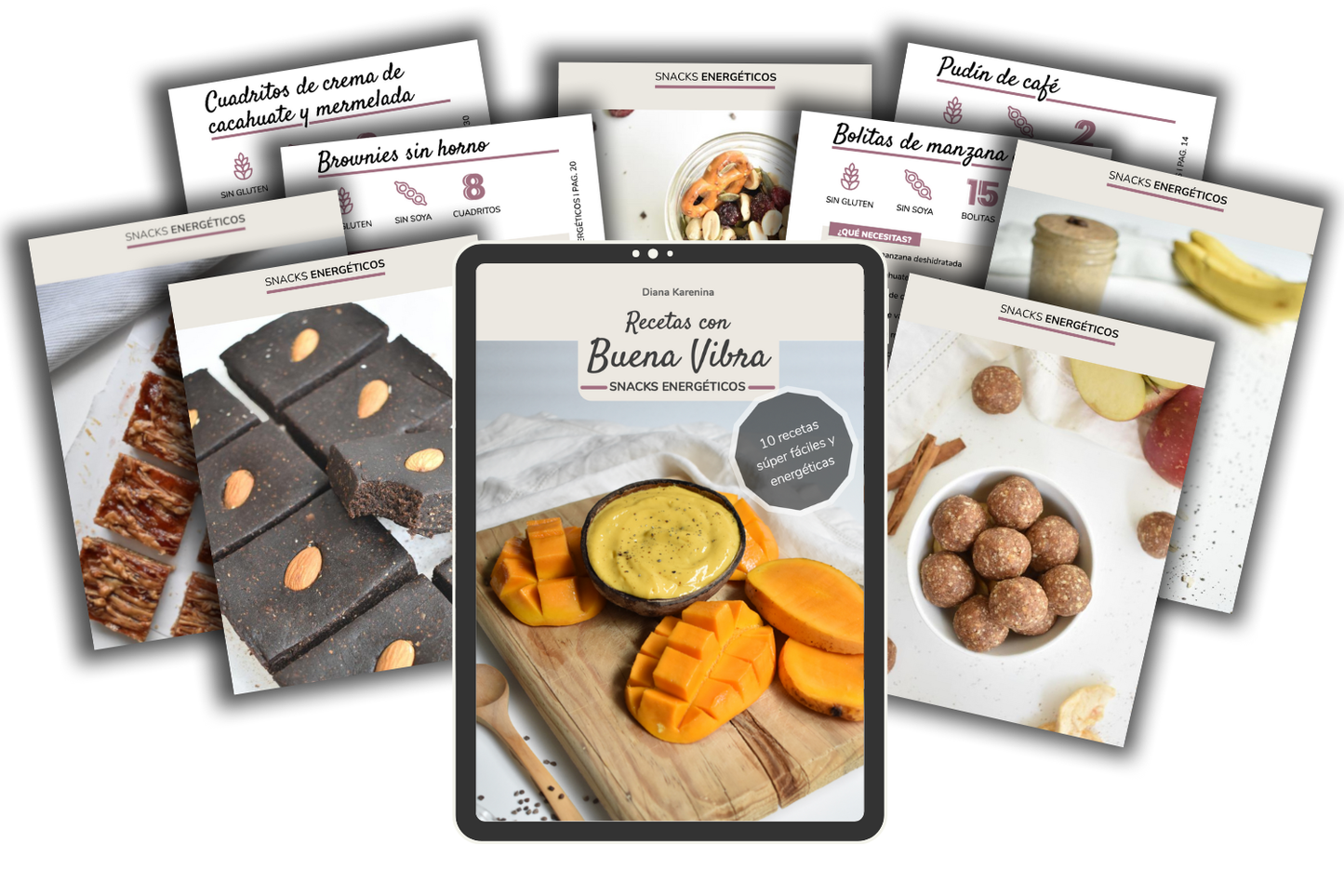 SNACKS ENERGÉTICOS (Recetario Descargable)