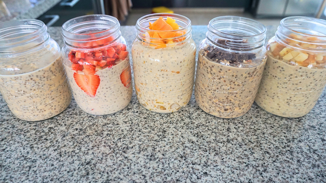 5 Pudines de Avena y Chia