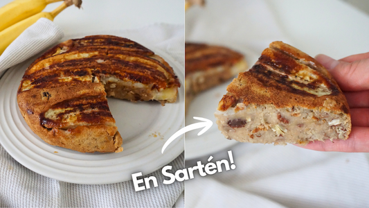 Pan de Plátano en Sartén