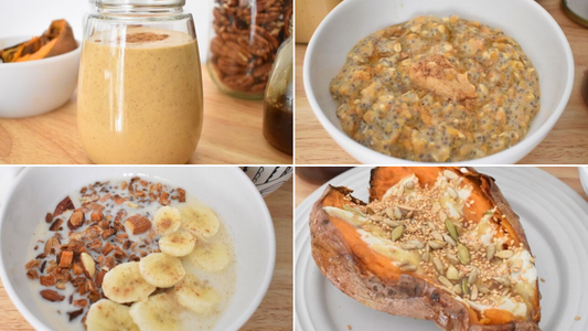 DESAYUNOS OTOÑALES CON CAMOTE / BONIATO