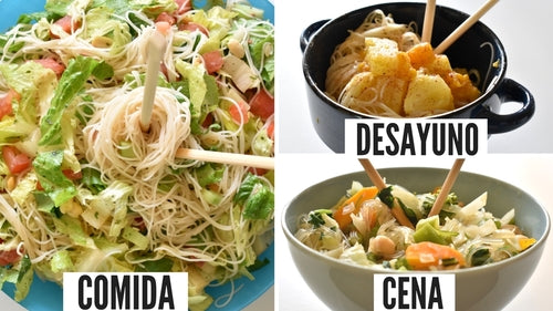 RECETAS VEGANAS CON FIDEOS CHINOS