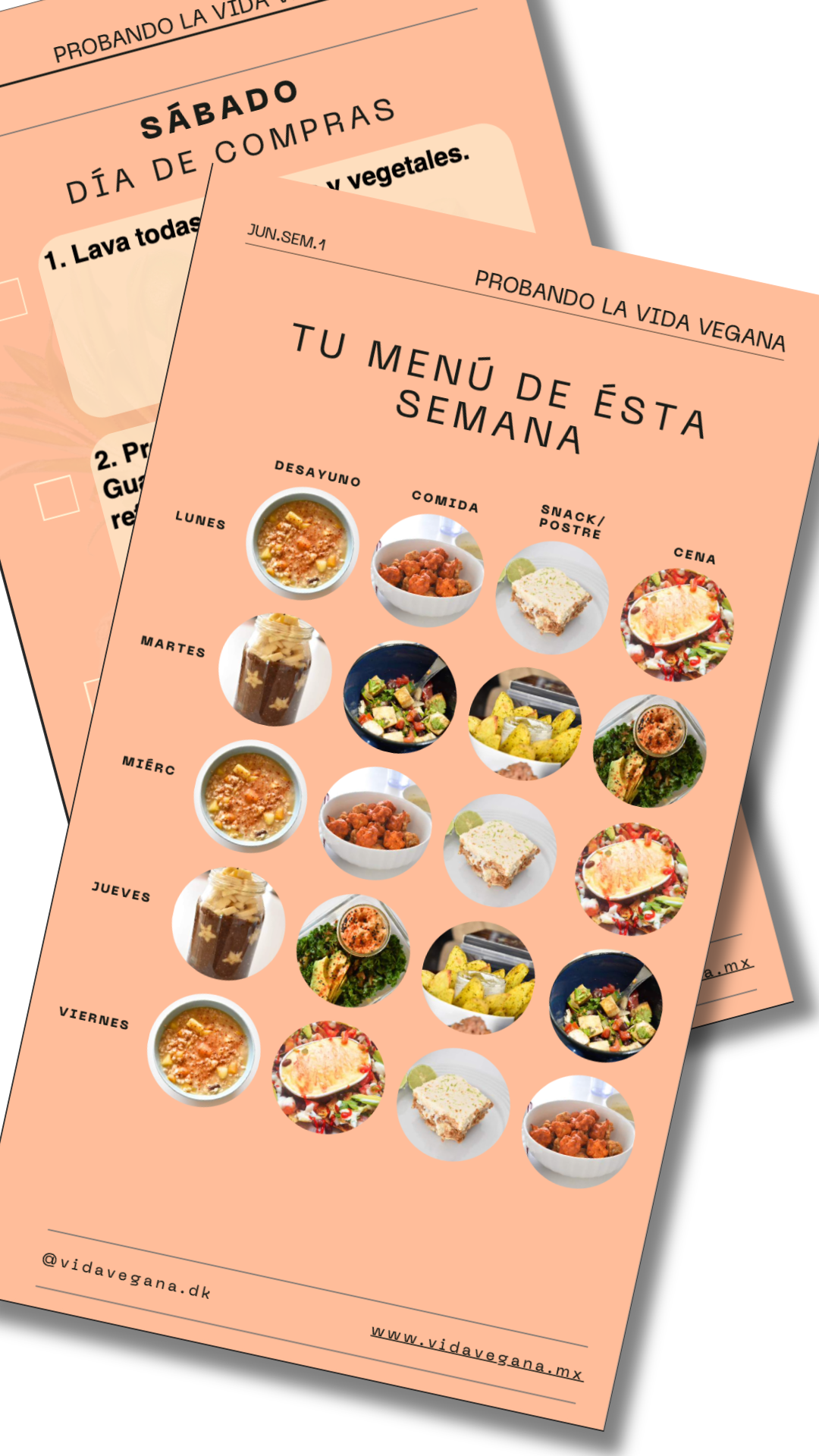 Menú Semanal (junio semana 1)